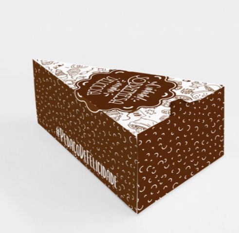 Embalagem para Fatia de Bolo